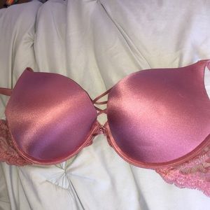 Pink La Senza Hello Sugar push up bra